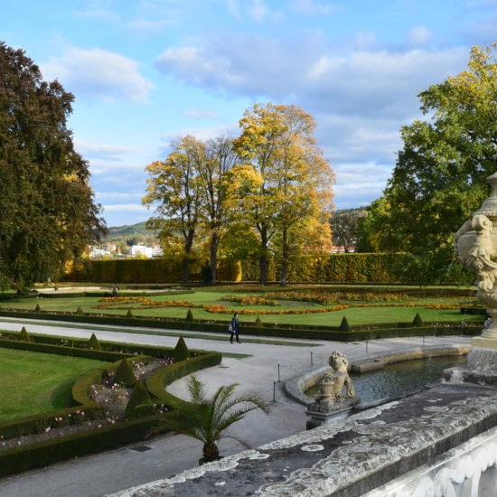 gardens of Krumlov Castle